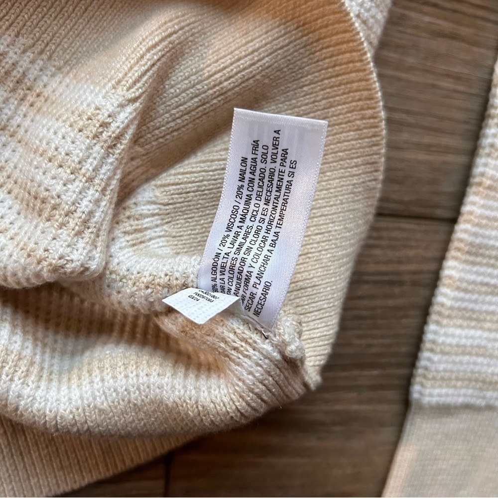 Goodfellow | Everyday Crew Neck in Beige Cream Tan (Small) - Picture 10 of 10